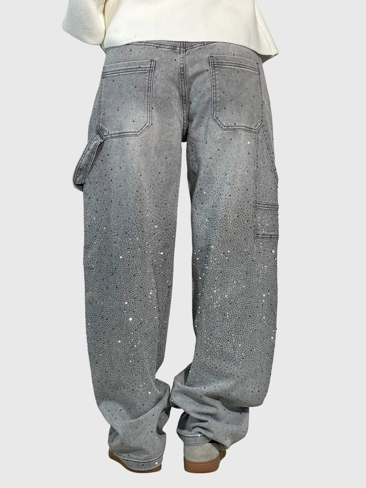 Camryn | Sparkle Wide-Leg Pants