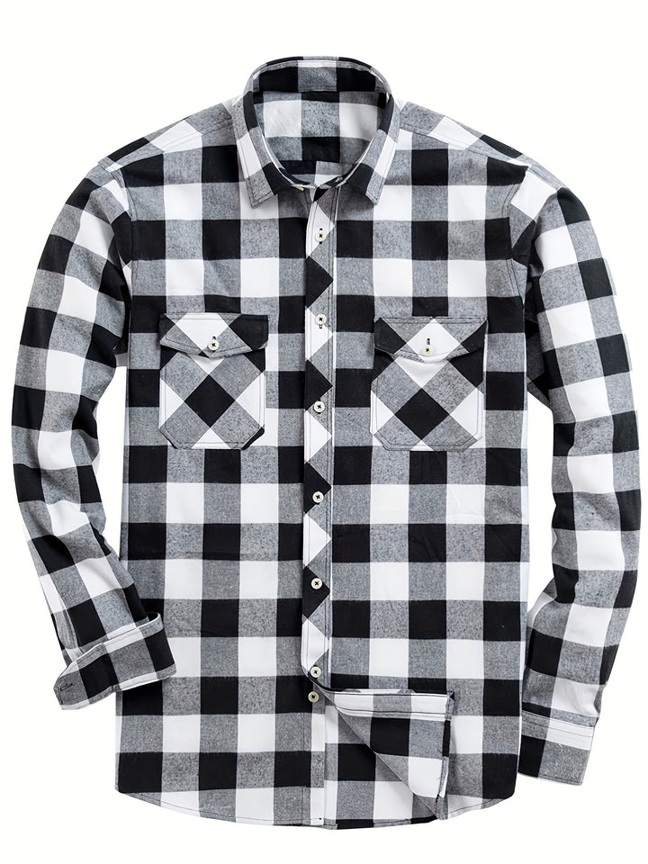 Emory | Rugged Check Button-Up Shirt