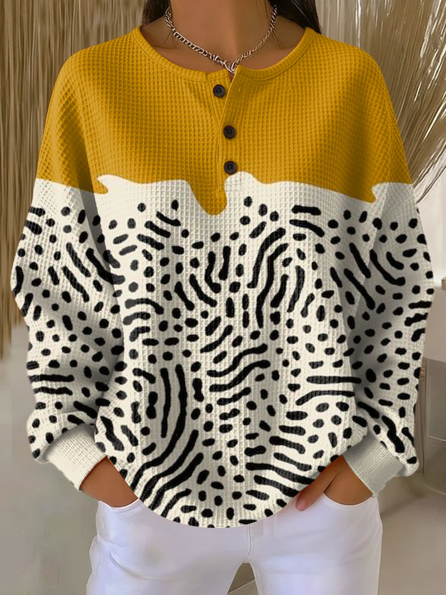 Della | Artful Colorblock Sweater