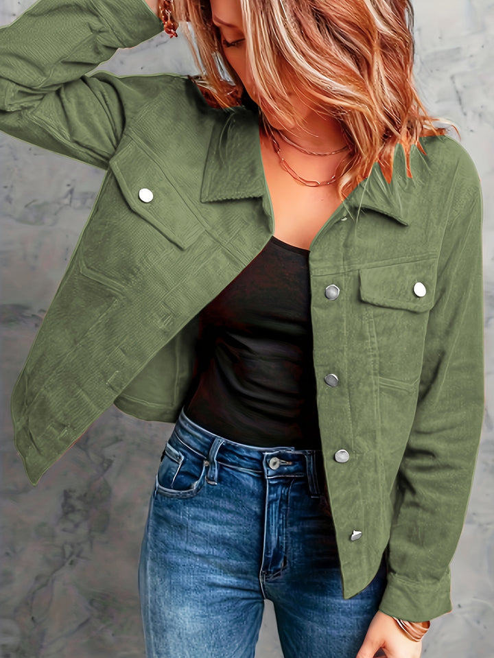 Rachel | Relaxed Button-Front Jacket