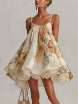 Primrose | Floral A-Line Swing Dress