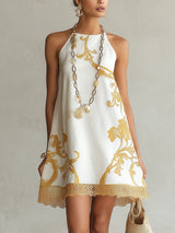 Océane | Elegant Sleeveless Mini Dress
