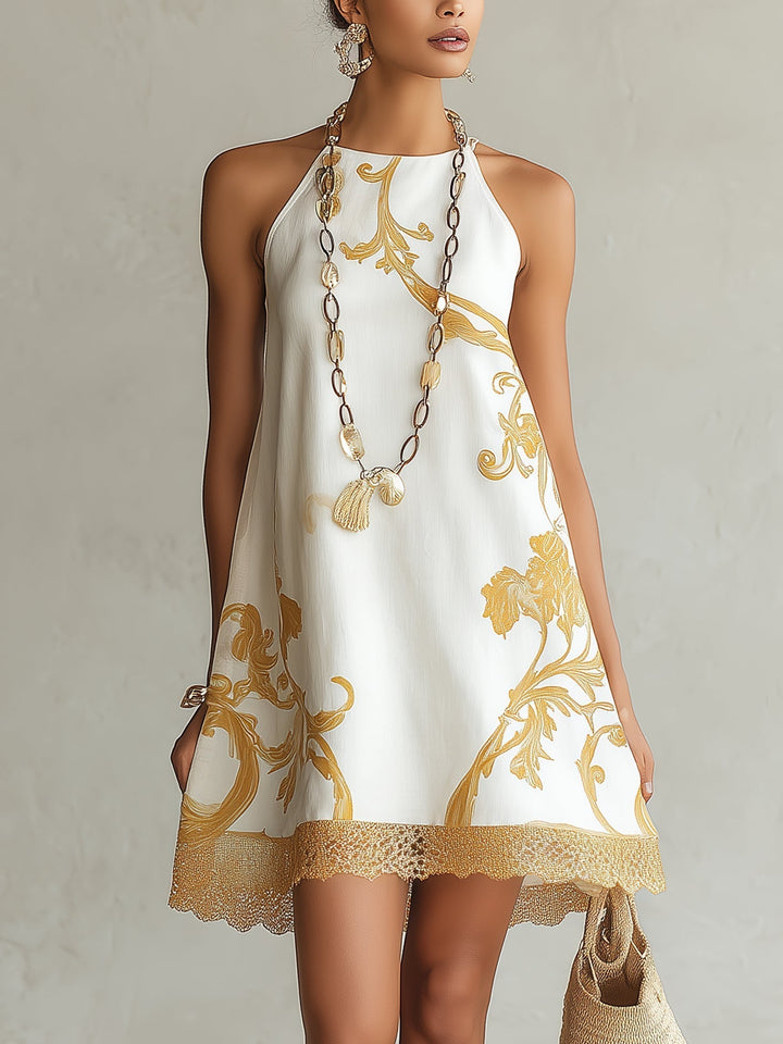 Océane | Elegant Sleeveless Mini Dress