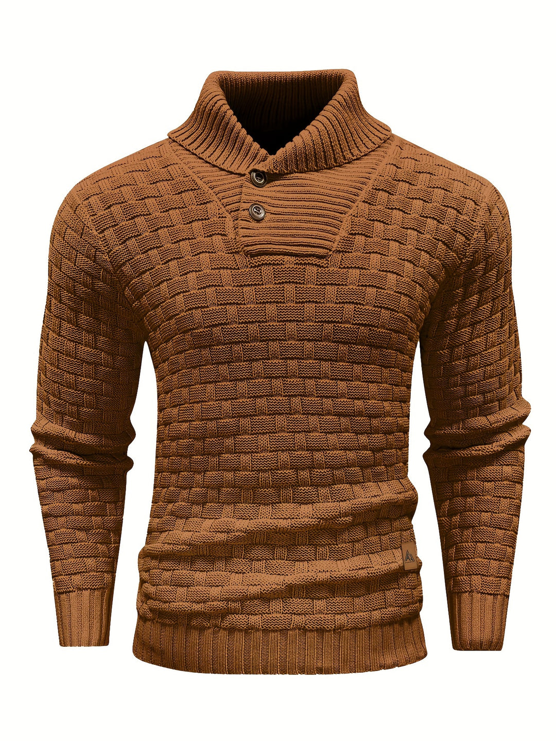 Cormac | Textured Shawl-Collar Sweater