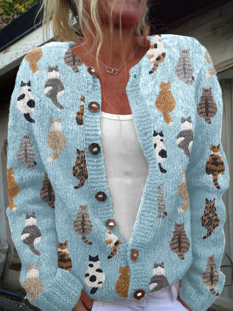 Greer | Playful Knit Cardigan