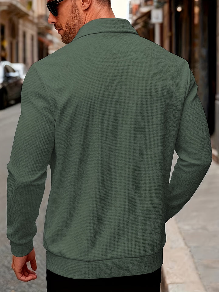 Spencer | Textured Button-Up Jacket