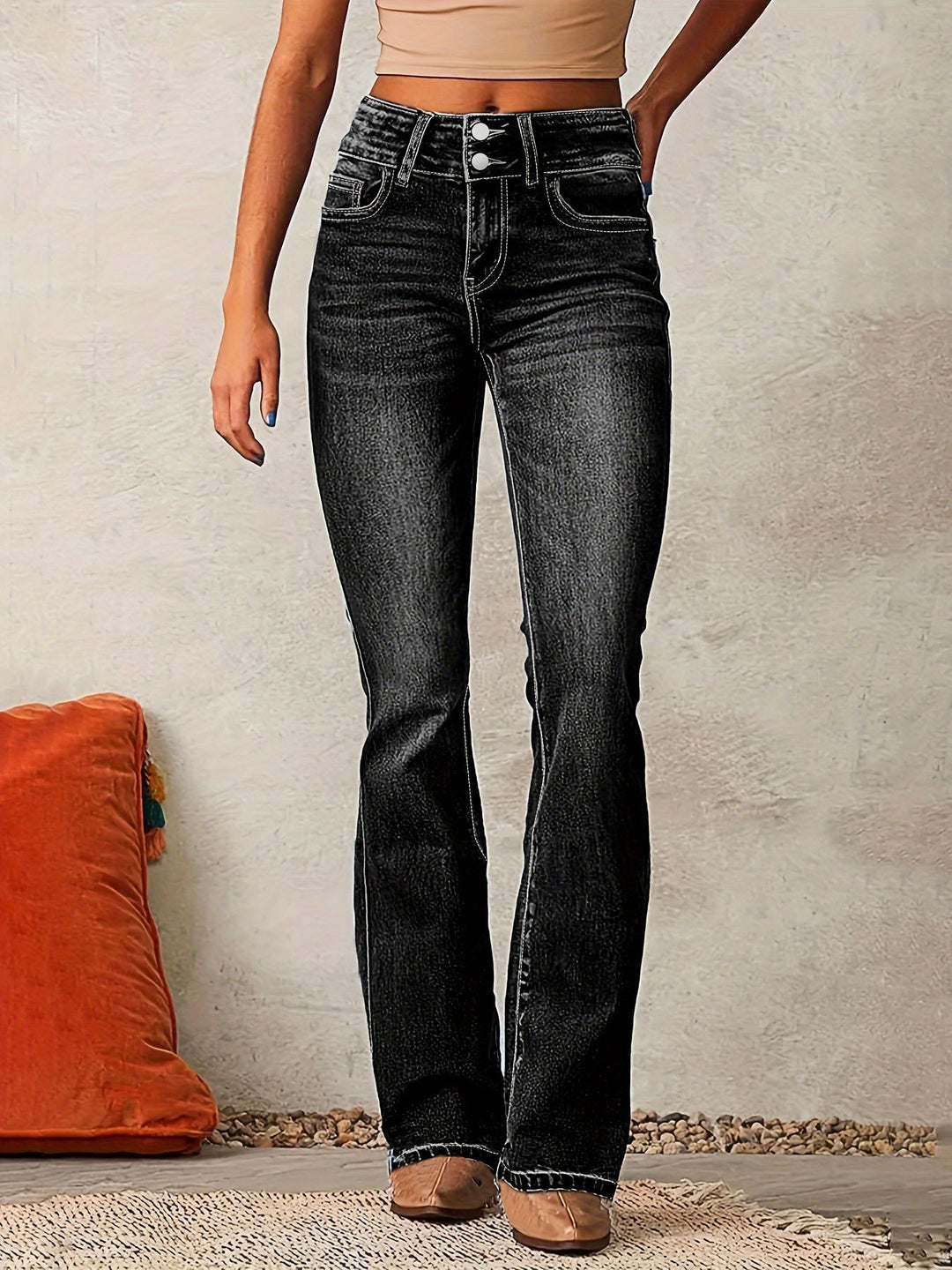 Priscilla | High-Waist Wide-Leg Jeans