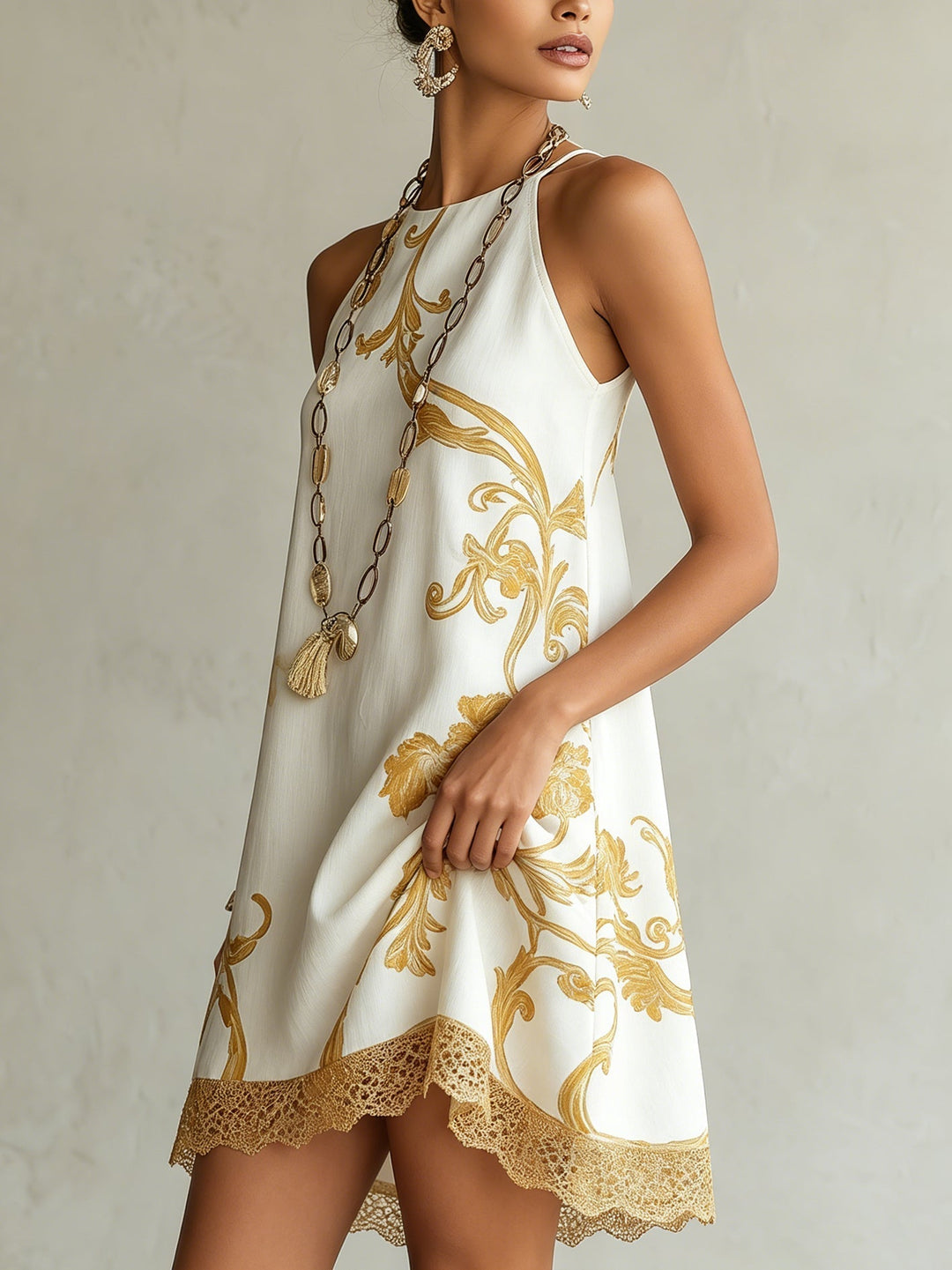 Océane | Elegant Sleeveless Mini Dress