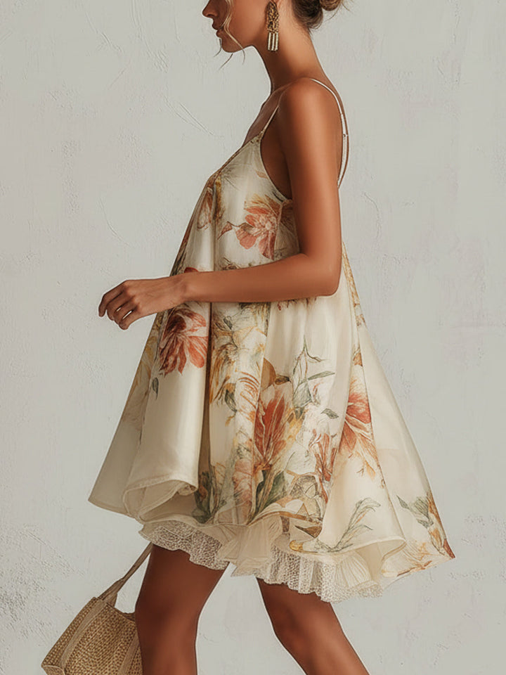 Primrose | Floral A-Line Swing Dress
