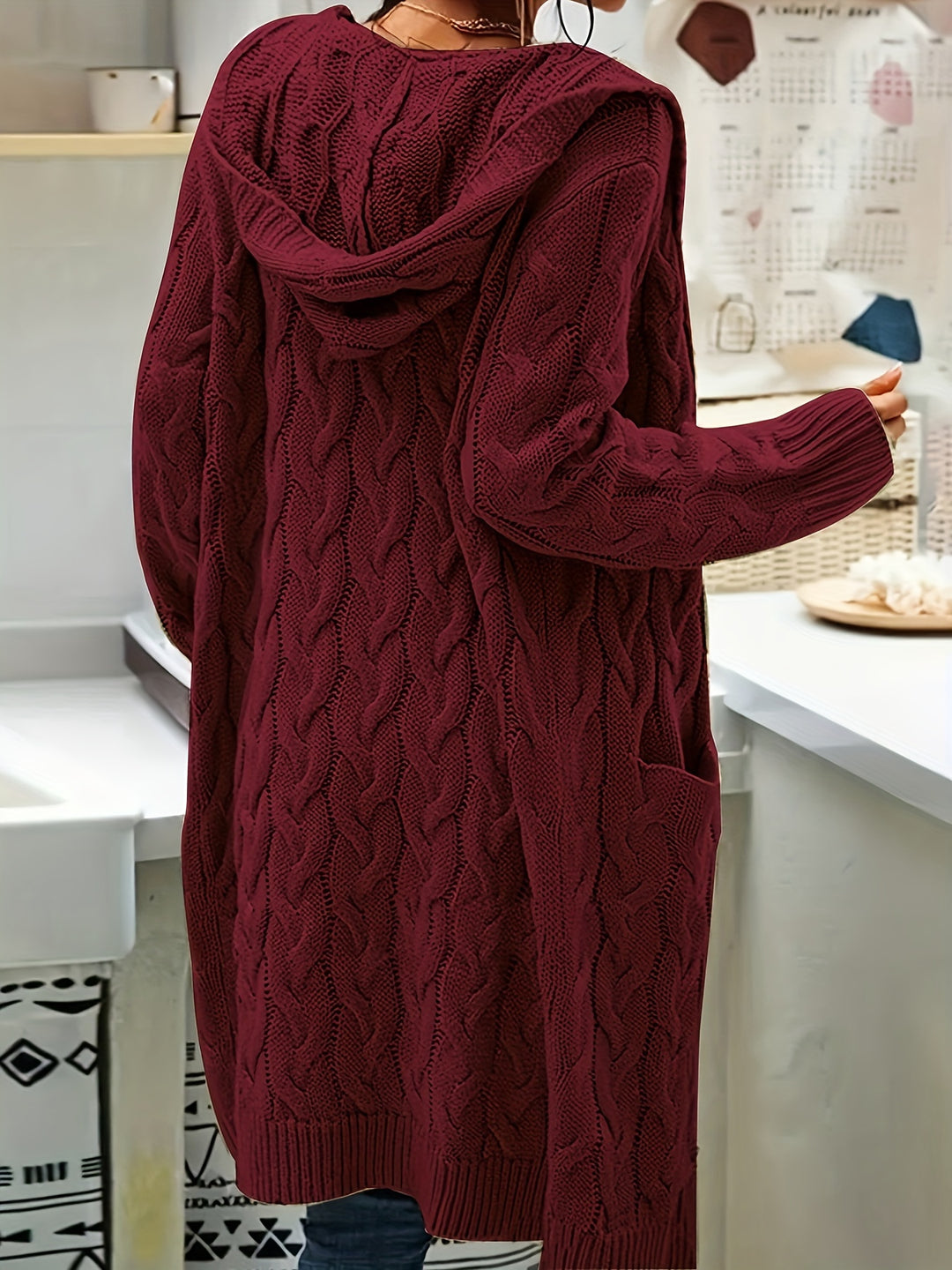 Nadine | Textured Longline Cardigan