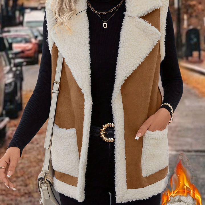 Hattie | Cozy Lapel Vest