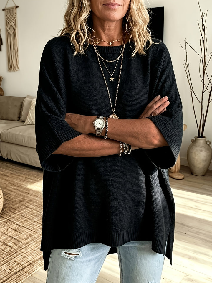 Oriana | Relaxed Batwing Pullover