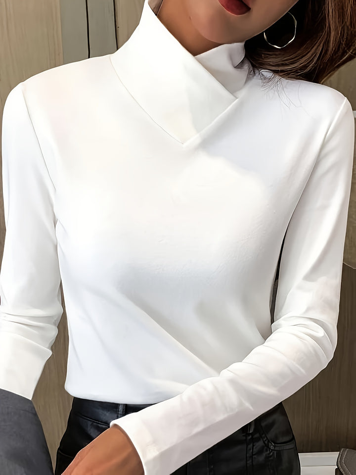 Beatrice | Refined V-Neck Top