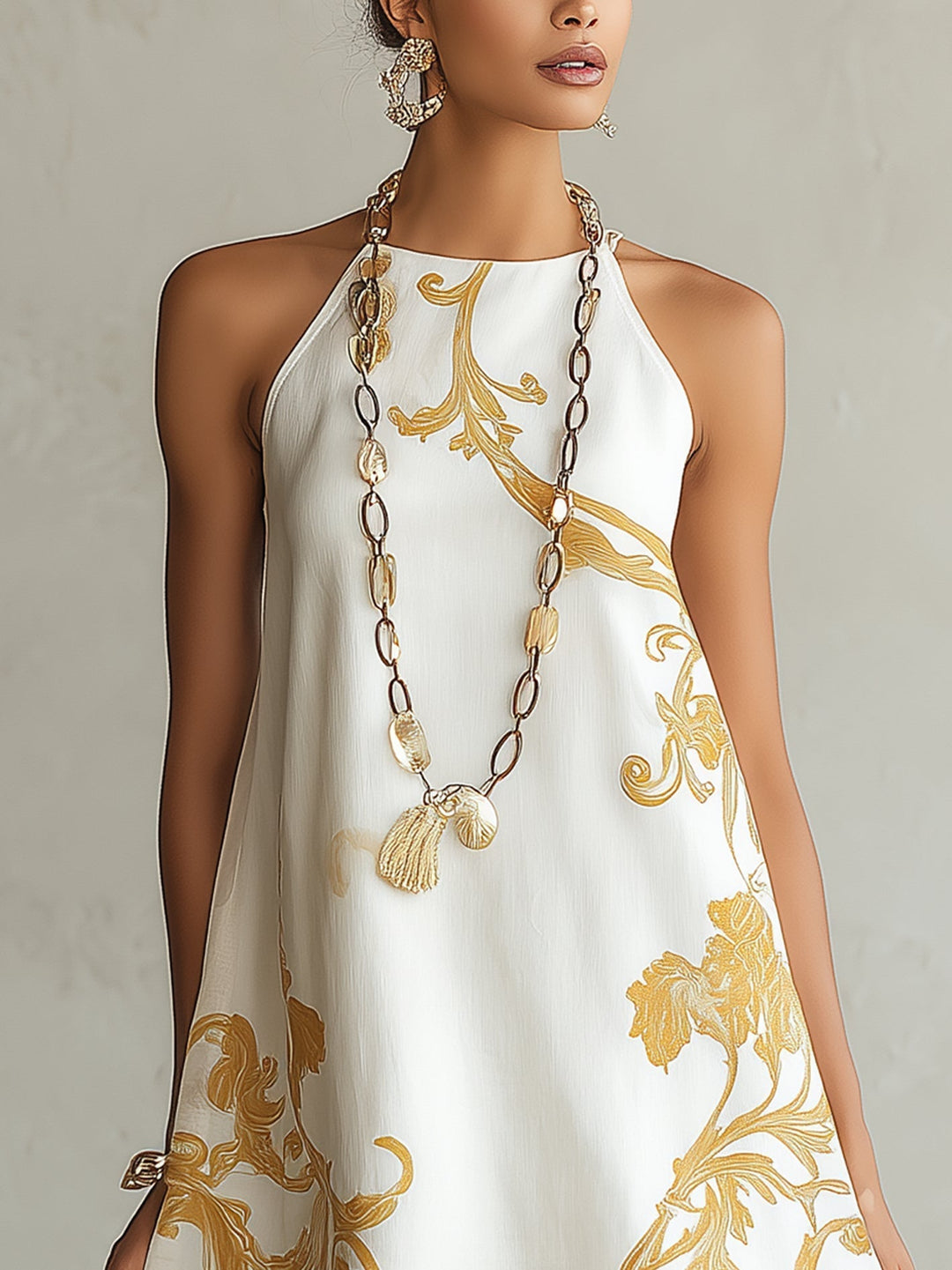 Océane | Elegant Sleeveless Mini Dress