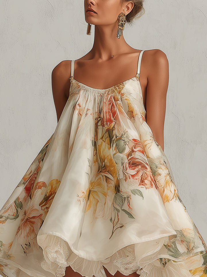 Primrose | Floral A-Line Swing Dress