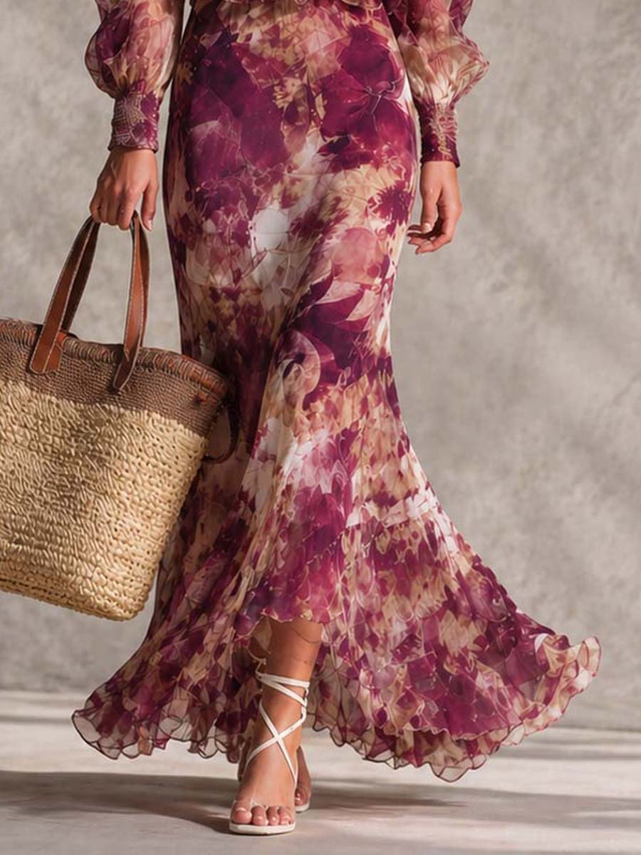 Rosanna | Off-Shoulder Floral Maxi Dress