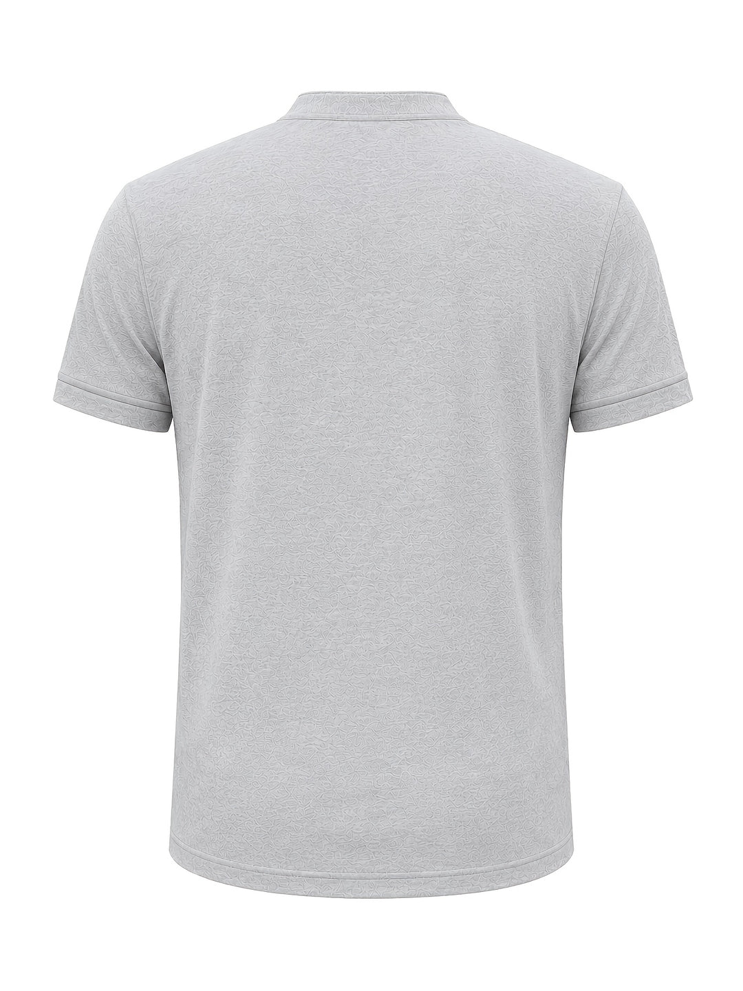 Declan | Stand Collar Button Henley