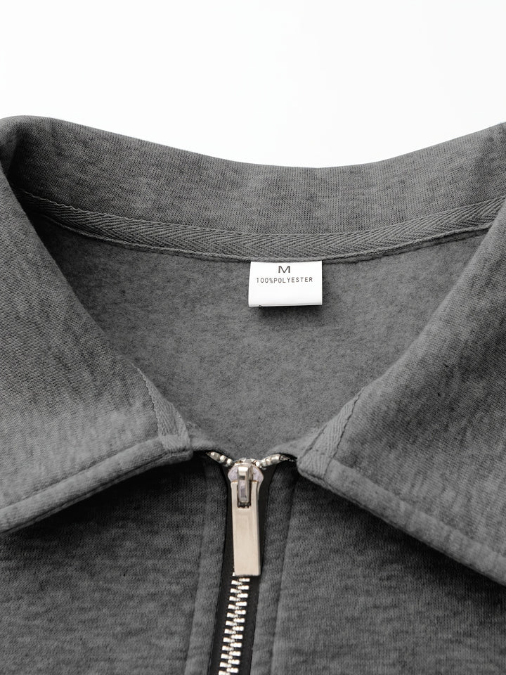 Vaughn | Half-Zip Collared Pullover