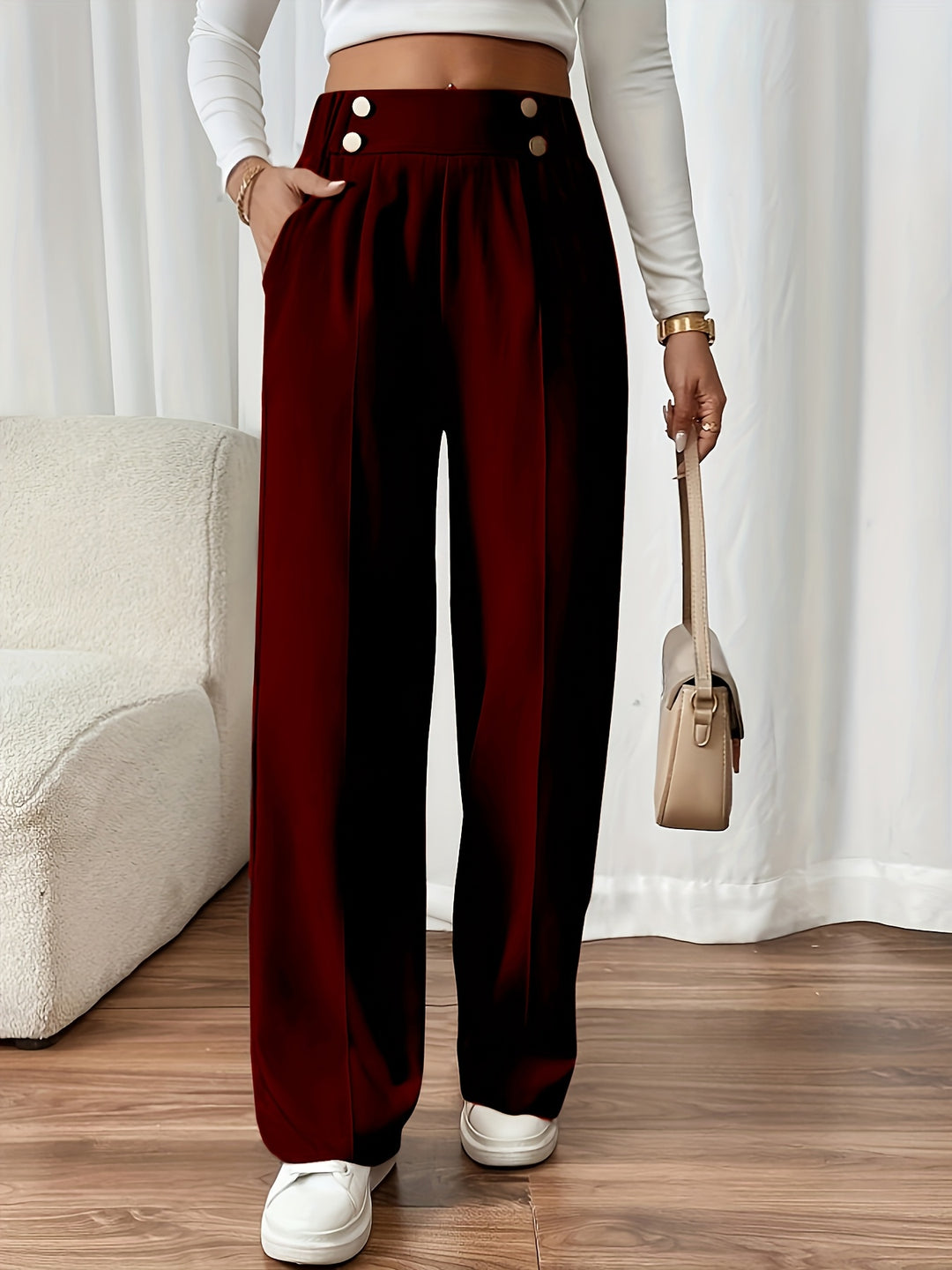 Florence | Tailored Straight-Leg Trousers