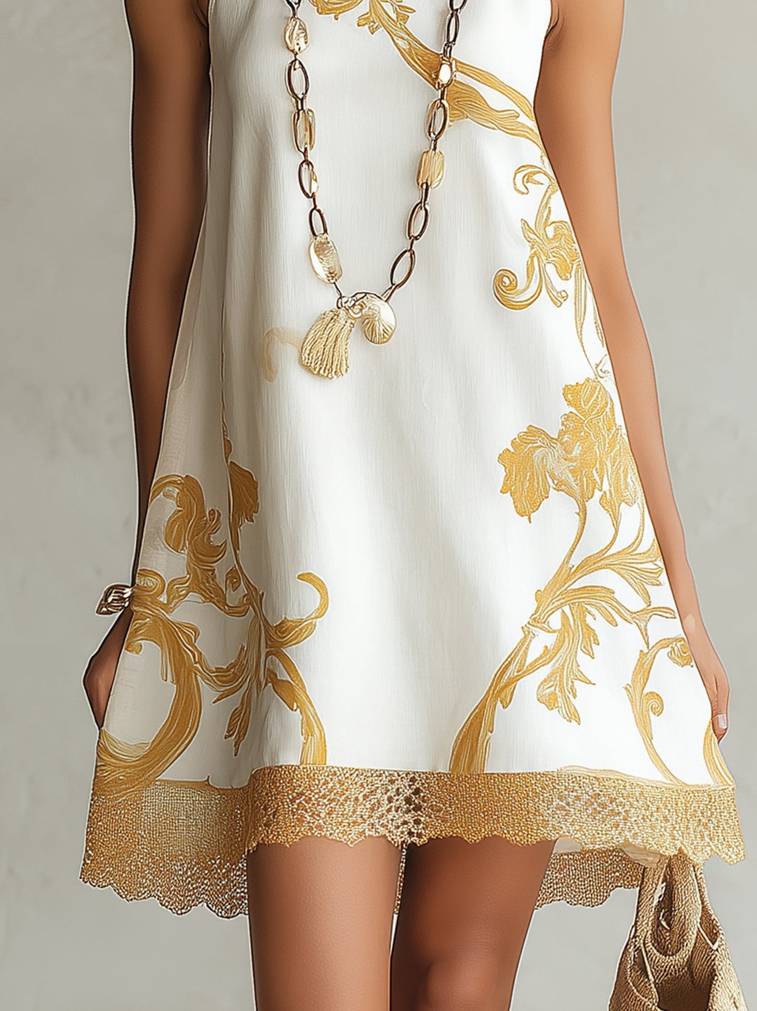 Océane | Elegant Sleeveless Mini Dress