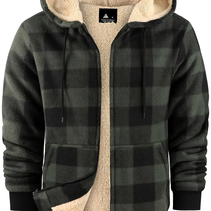Graham | Cozy Hooded Zip Jacket