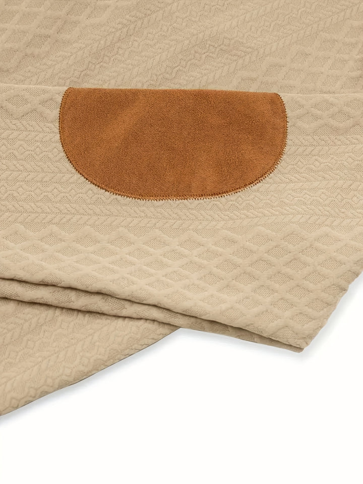 Barnaby | Textured Stand-Collar Sweater