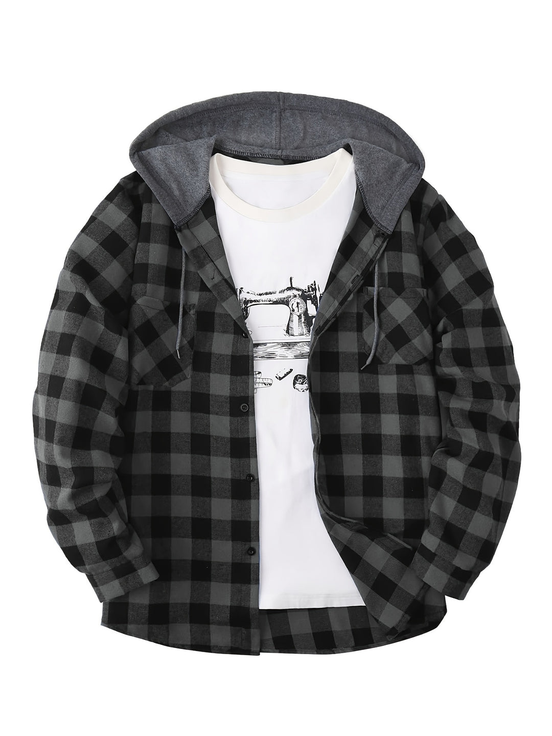 Rory | Rugged Hooded Overshirt