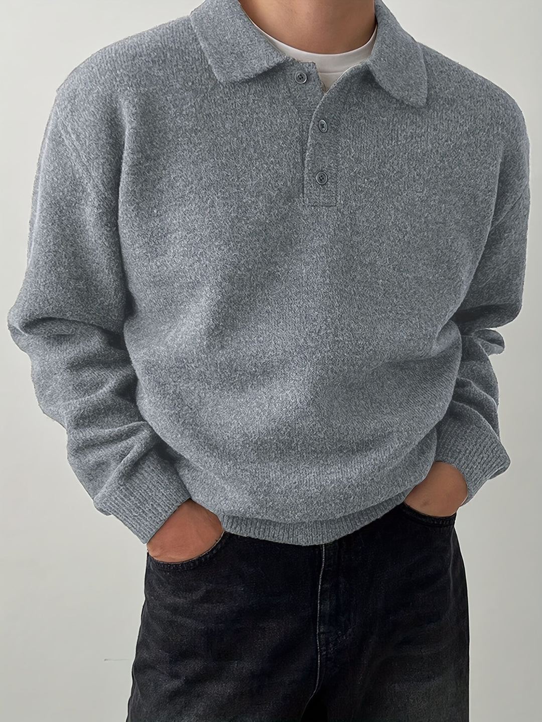 Sullivan | Refined Polo-Collar Sweater