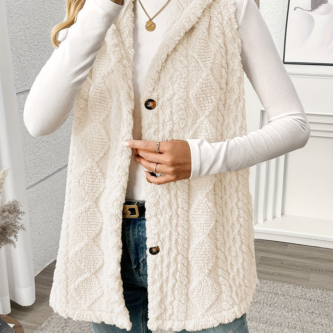 Hazel | Cozy Hooded Vest