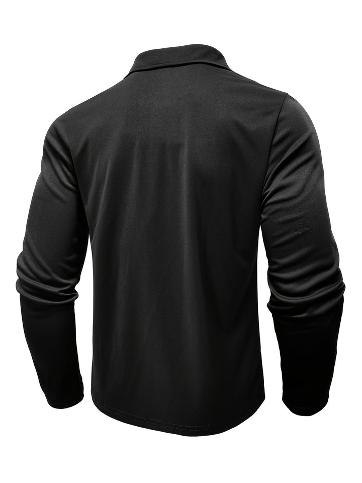 Colton | Refined Long-Sleeve Polo Shirt