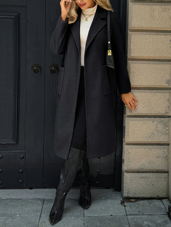 Lydia | Belted Longline Coat