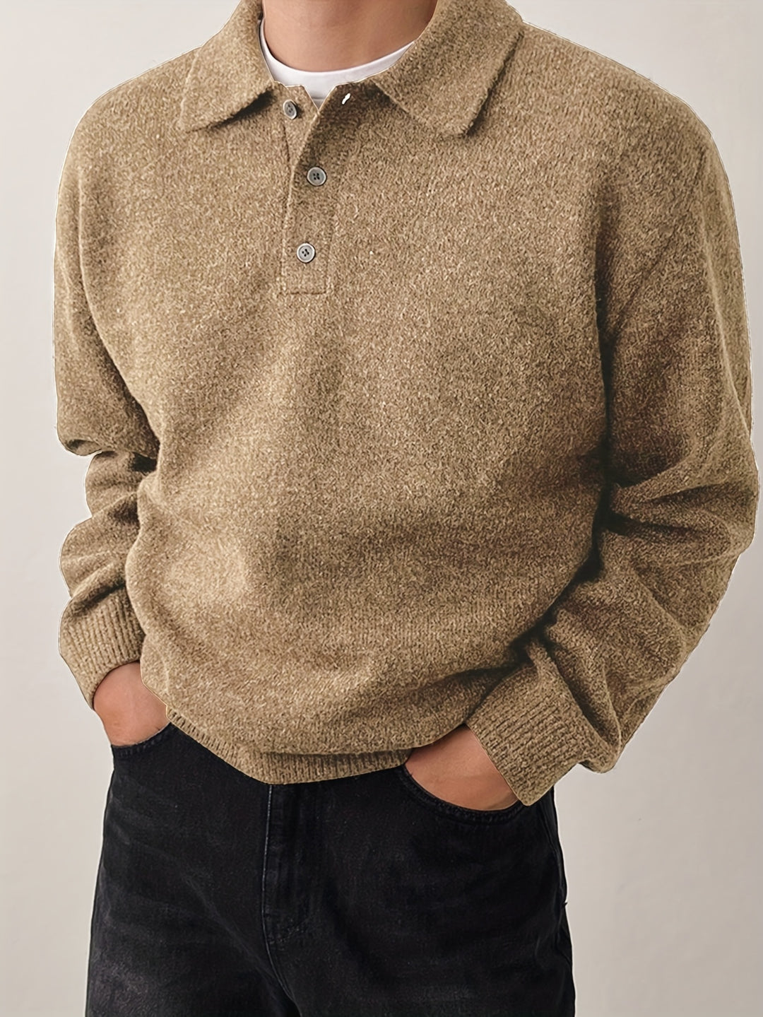 Sullivan | Refined Polo-Collar Sweater