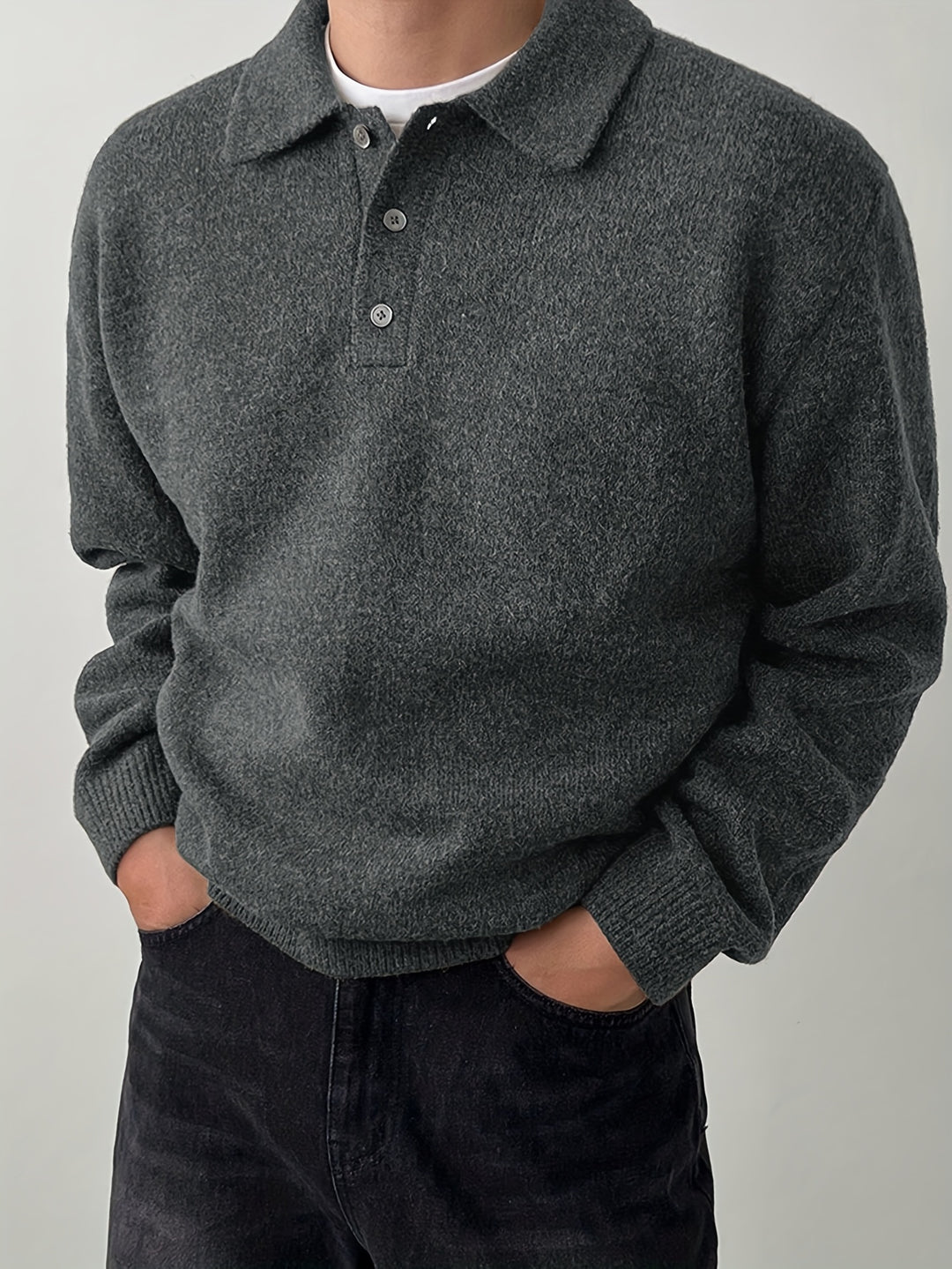 Sullivan | Refined Polo-Collar Sweater