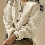 Millicent | Cozy Cable-Knit Cardigan
