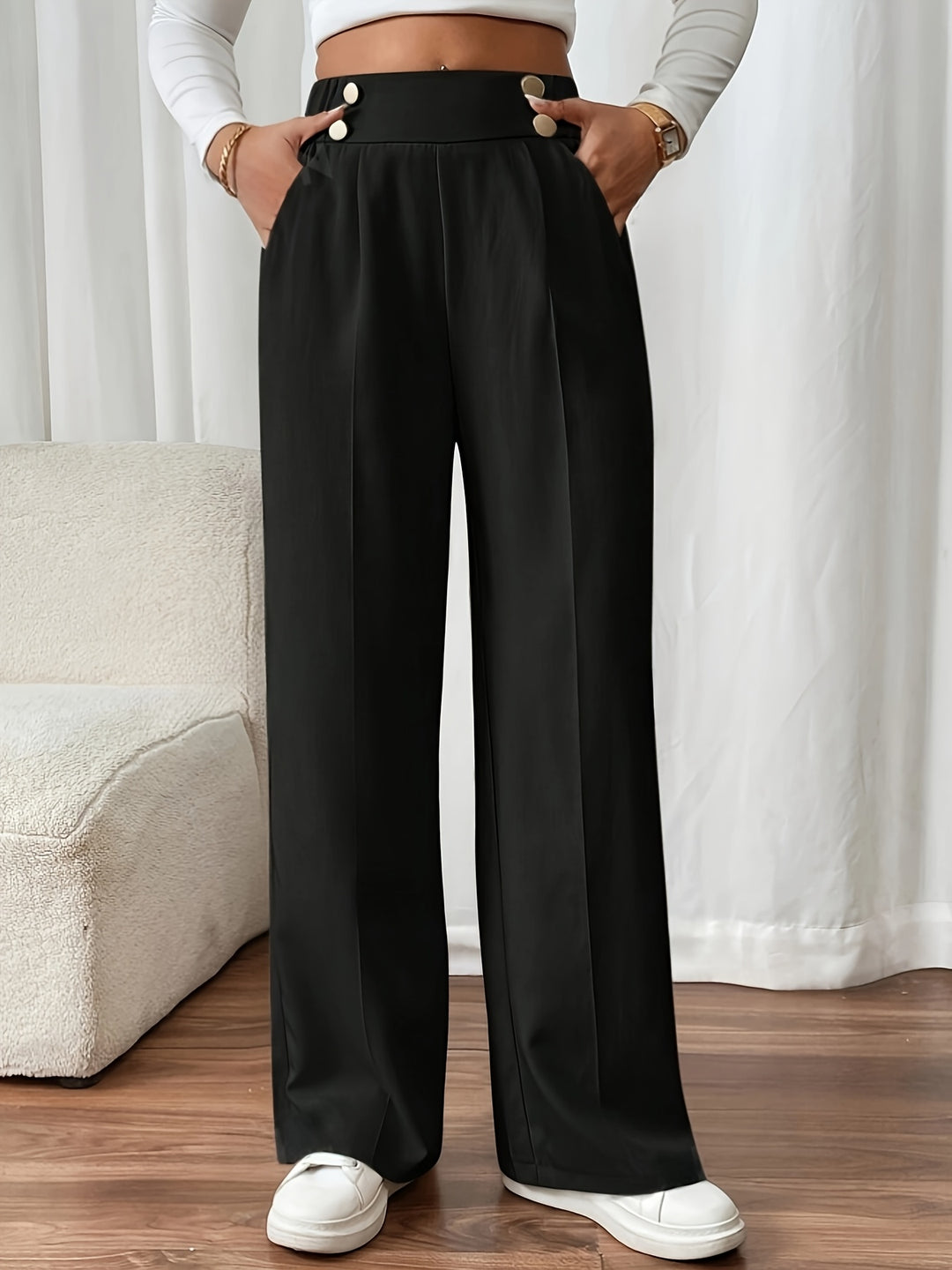 Florence | Tailored Straight-Leg Trousers