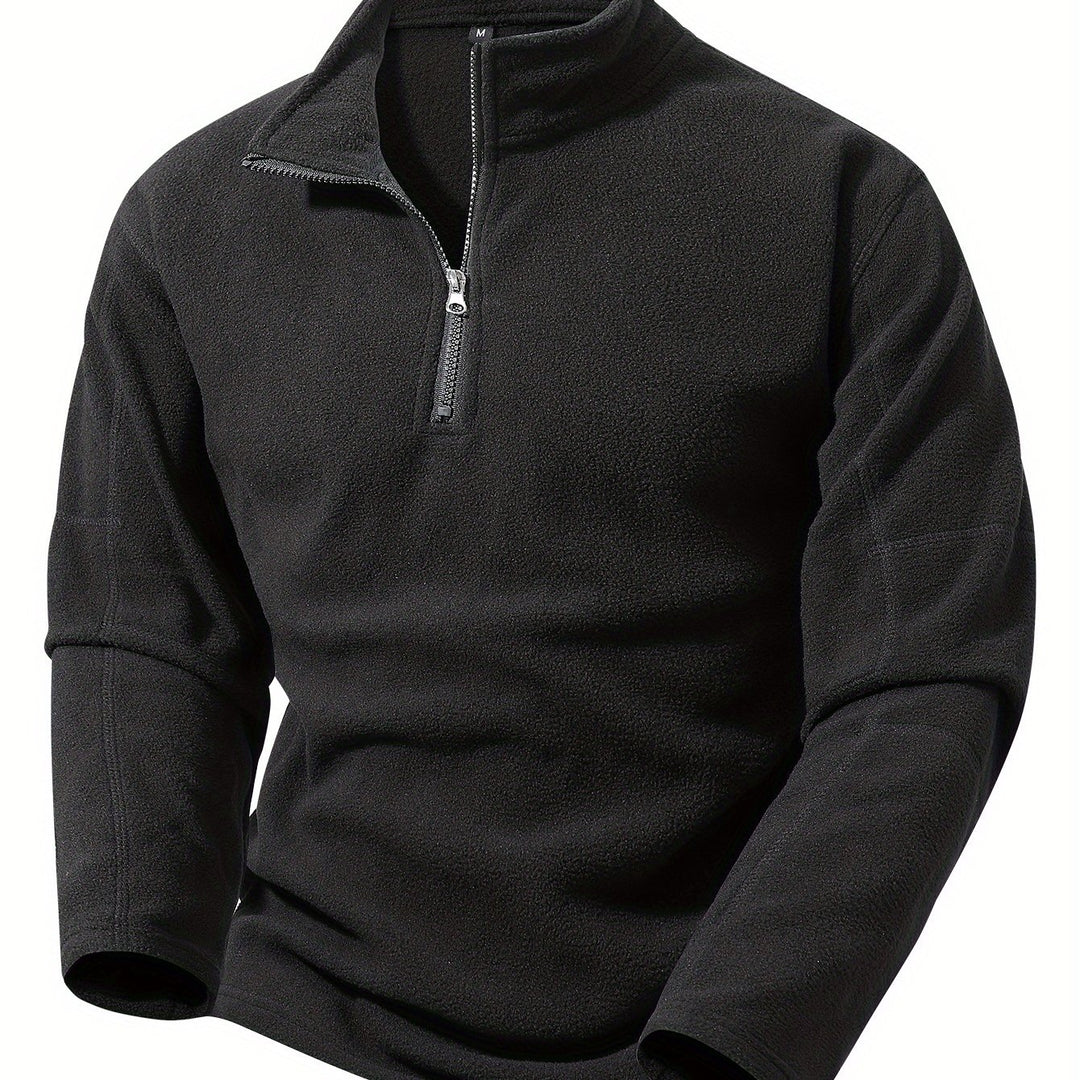 Garrett | Quarter-Zip Stand Collar Pullover