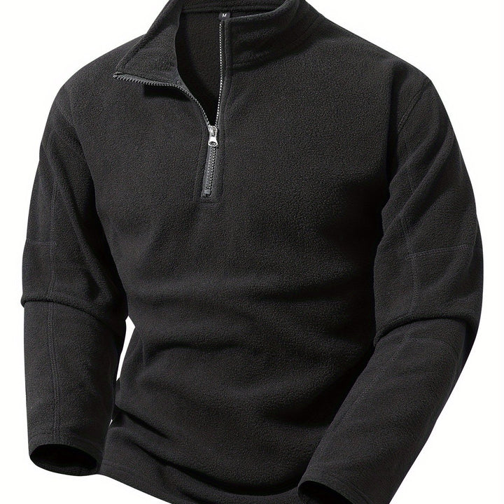 Garrett | Quarter-Zip Stand Collar Pullover