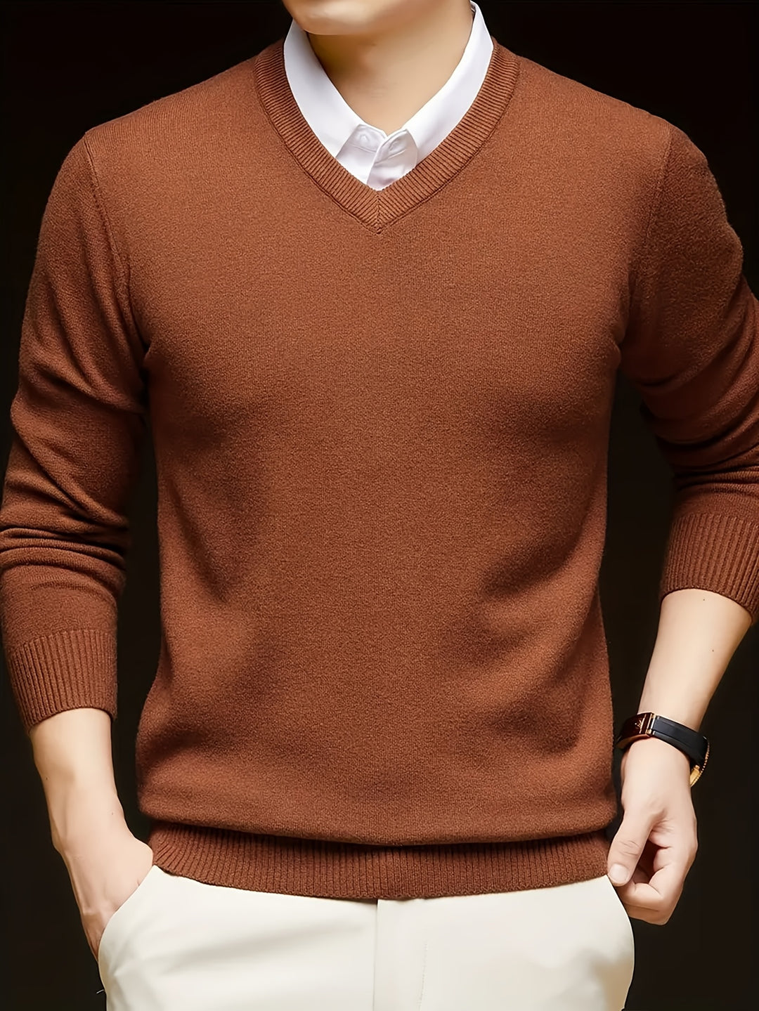 Theodore | Refined V-Neck Sweater