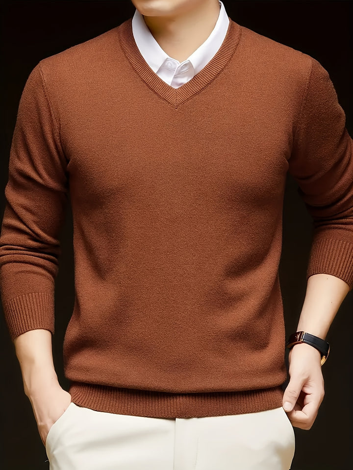 Theodore | Refined V-Neck Sweater