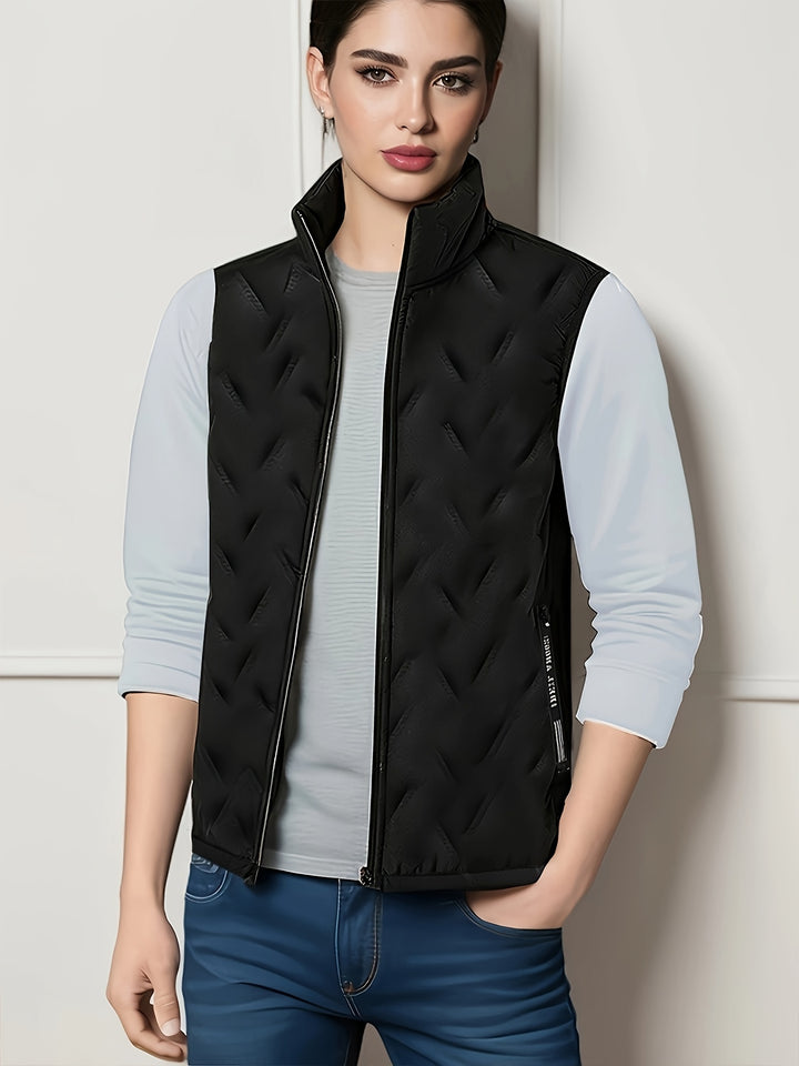 Silas | Insulated Stand-Collar Gilet