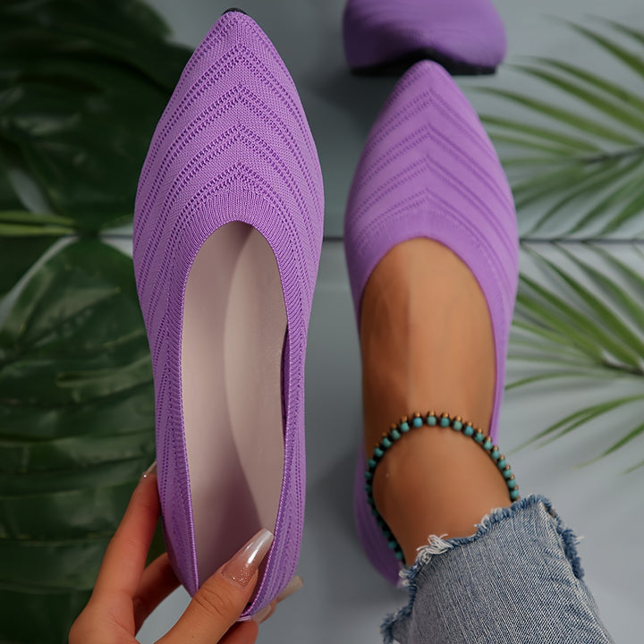 Diane | Pointed-Toe Ballet Flats