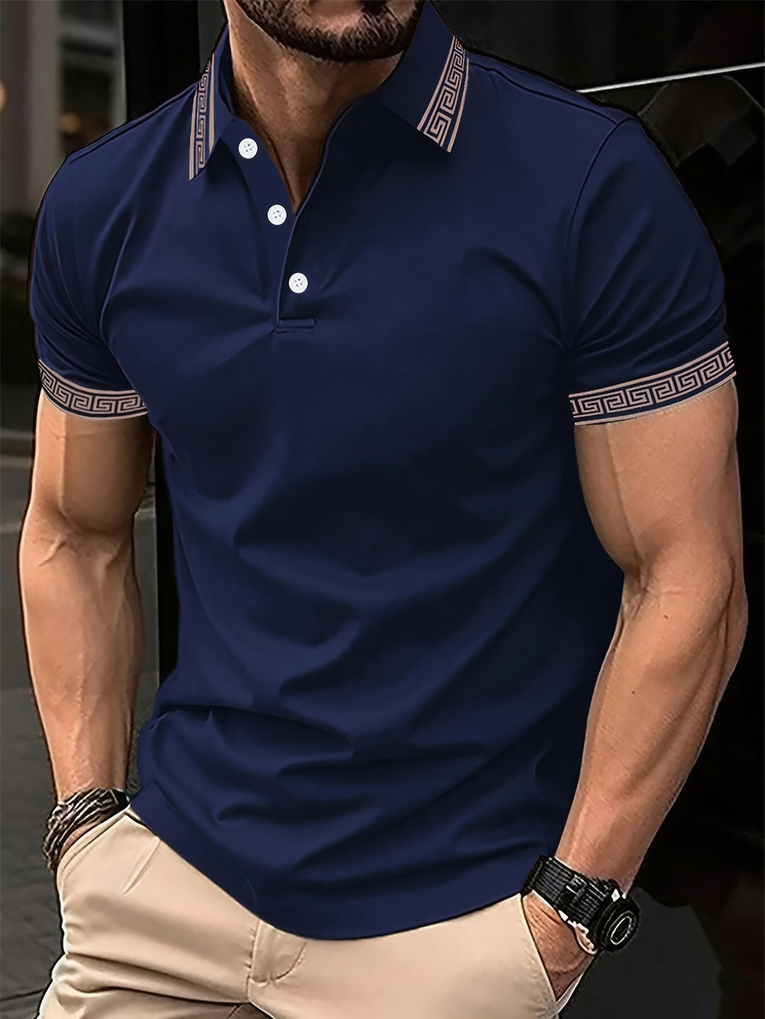 Colby | Men's Turn-Collar Short Sleeve Sports Polo