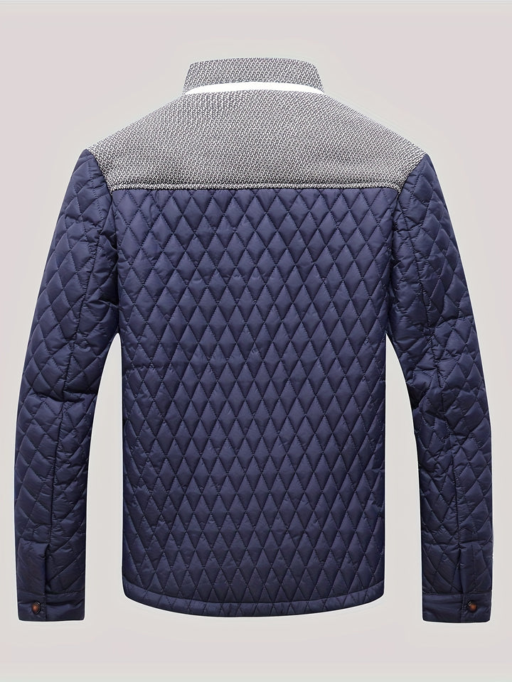 Hollis | Quilted Stand-Collar Jacket