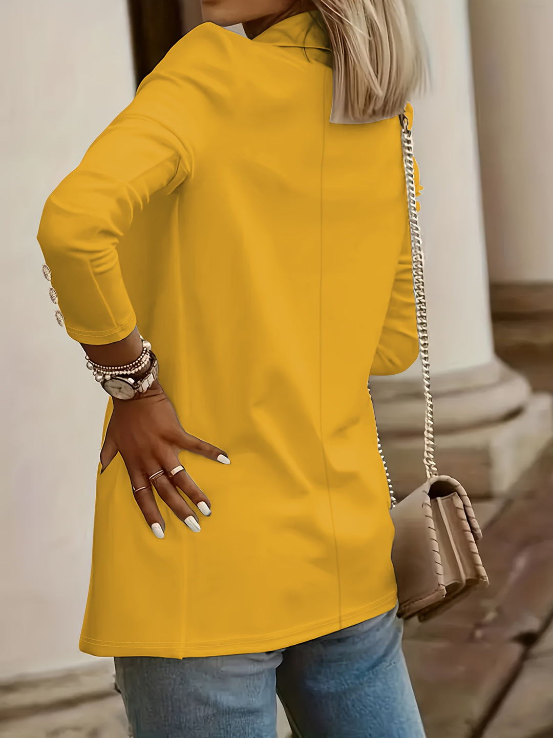 Margaret | Tailored Open-Front Blazer