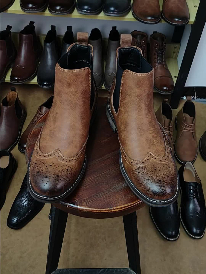 Alistair | Classic British Chelsea Boots