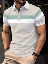 Nicholas | Men's Colour Block Polo Shirt
