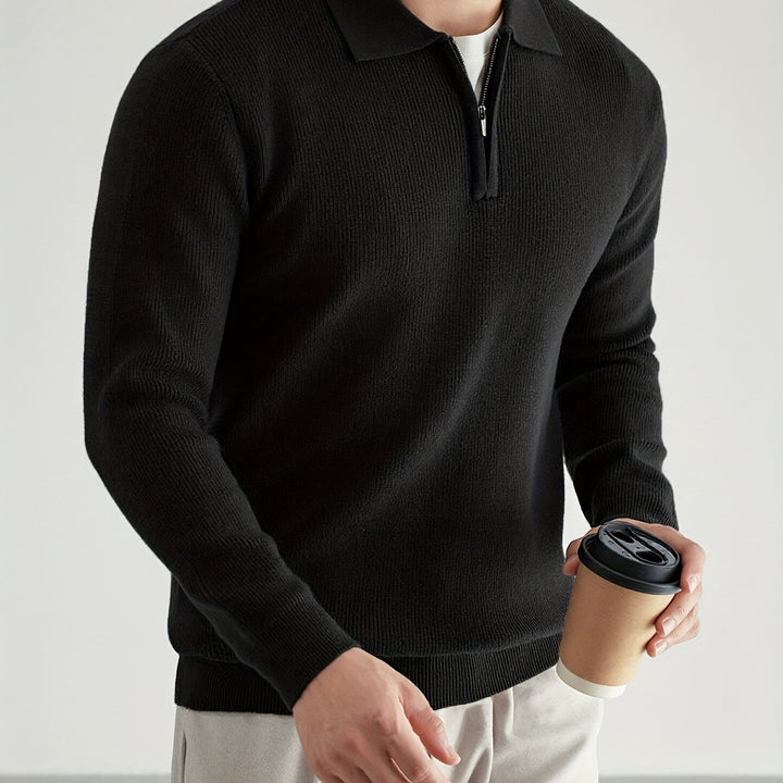 Rhys | Refined Half-Zip Sweater