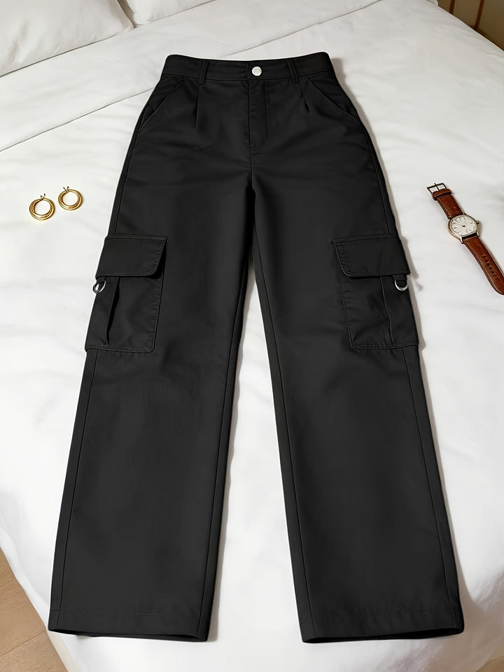 Sabine | High-Waisted Cargo Pants