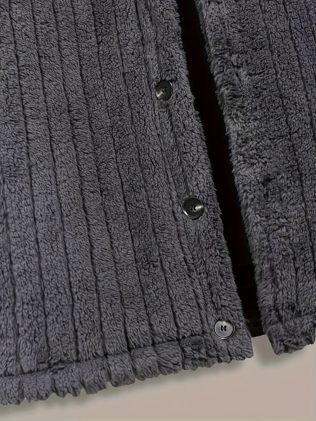 Cedric | Textured Button-Front Jacket
