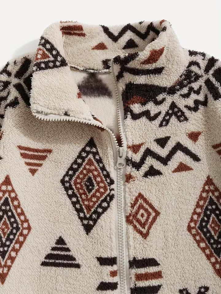 Sierra | Patterned Zip Jacket